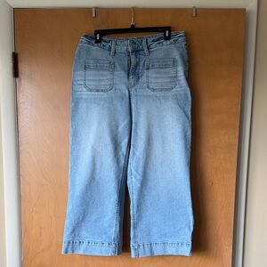 Maurices Light Blue Cropped Jeans